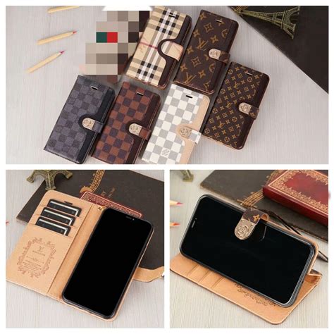 louis vuitton black phone case|Louis Vuitton phone case folio.